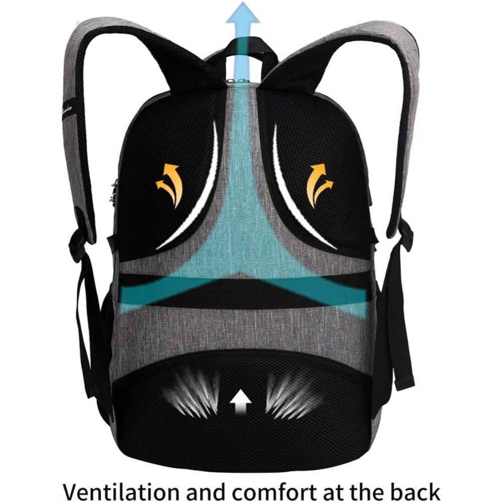 Anti Theft Laptop Backpack Travel Backpacks with usb Charging Port for Women Men - Picture 6 of 8